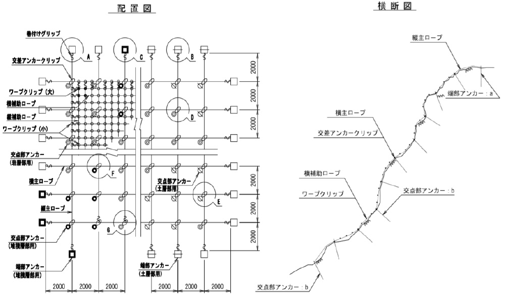 配置図・横断図